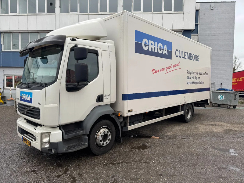Volvo FL 12.240 4X2 EURO 5 CLOSED BOX TÜV TILL 12-2026 - Box truck: picture 1 Volvo FL 12.240 4X2 EURO 5 CLOSED BOX TÜV TILL 12-2026 - Box truck: picture 1