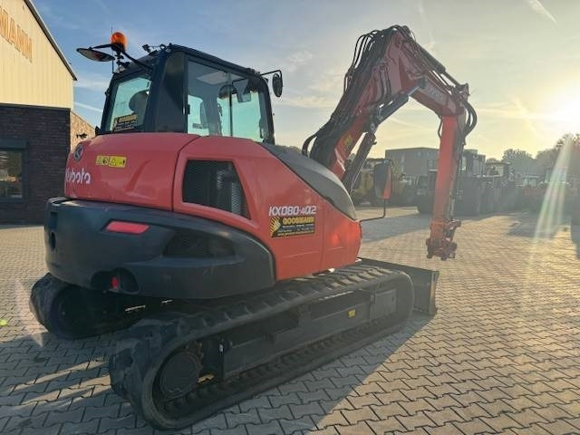 Kubota KX080-4a2 - Mini excavator: picture 3 Kubota KX080-4a2 - Mini excavator: picture 3