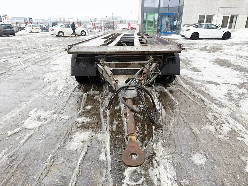 Container transporter/ Swap body trailer KEL-BERG Transfer trailer / Abrollanhänger / overførings: picture 11