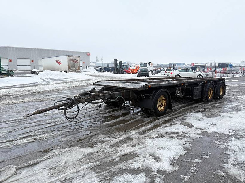 Container transporter/ Swap body trailer KEL-BERG Transfer trailer / Abrollanhänger / overførings: picture 9