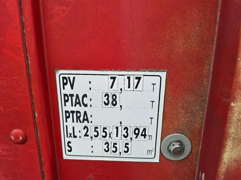 Dropside/ Flatbed semi-trailer General Trailer TX34CW: picture 8