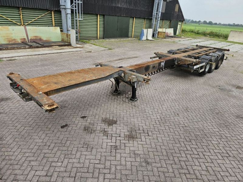 Pacton MFCC Multi - Lifting axle - 2x20FT / 40FTHC / 45FTHC - Container transporter/ Swap body semi-trailer: picture 2 Pacton MFCC Multi - Lifting axle - 2x20FT / 40FTHC / 45FTHC - Container transporter/ Swap body semi-trailer: picture 2