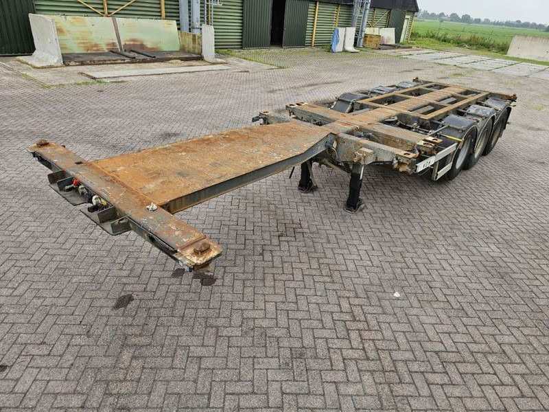 Pacton MFCC Multi - Lifting axle - 2x20FT / 40FTHC / 45FTHC - Container transporter/ Swap body semi-trailer: picture 1 Pacton MFCC Multi - Lifting axle - 2x20FT / 40FTHC / 45FTHC - Container transporter/ Swap body semi-trailer: picture 1
