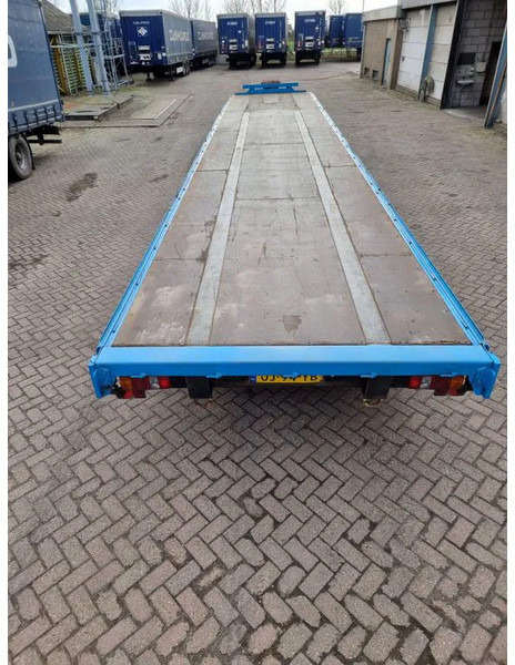 Van Hool 13.60 M LONG - 1 M HIGH - SUPER SINGLE TIRES - DRUM BRAKES - Dropside/ Flatbed trailer: picture 5 Van Hool 13.60 M LONG - 1 M HIGH - SUPER SINGLE TIRES - DRUM BRAKES - Dropside/ Flatbed trailer: picture 5