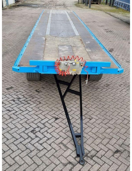 Van Hool 13.60 M LONG - Dropside/ Flatbed trailer: picture 2 Van Hool 13.60 M LONG - Dropside/ Flatbed trailer: picture 2