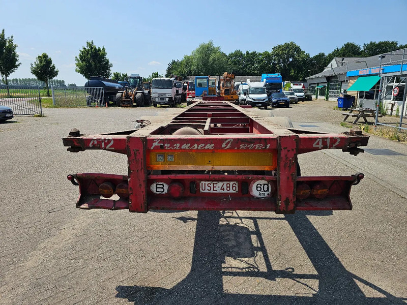 Dropside/ Flatbed semi-trailer Van Hool 3B0021: picture 7