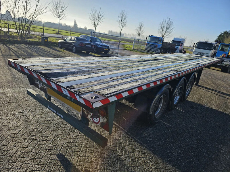 Van Hool BPW - DRUM - Twistlocks - Dropside/ Flatbed semi-trailer: picture 4 Van Hool BPW - DRUM - Twistlocks - Dropside/ Flatbed semi-trailer: picture 4