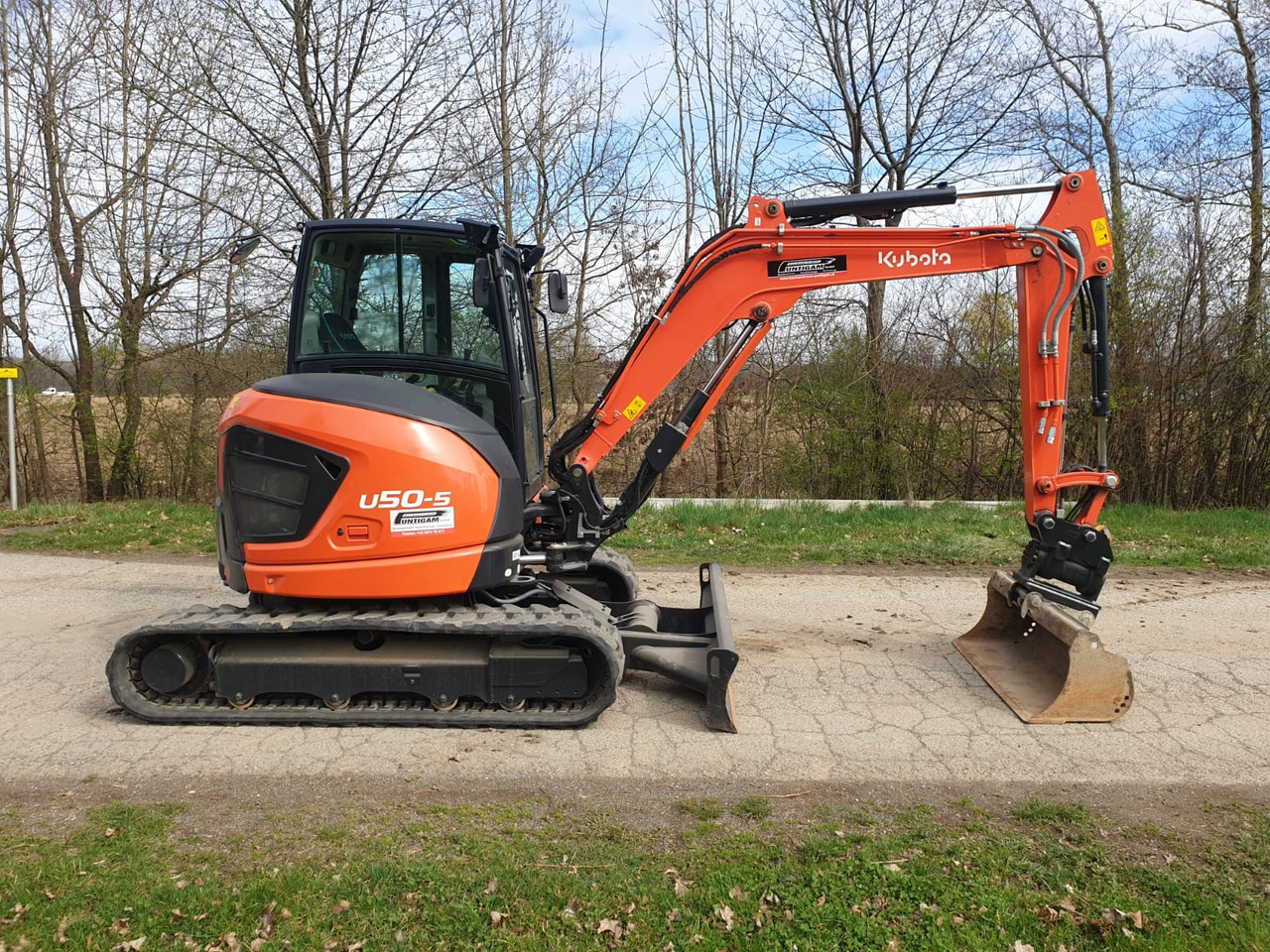 KUBOTA U 50-5 - Mini excavator: picture 2 KUBOTA U 50-5 - Mini excavator: picture 2