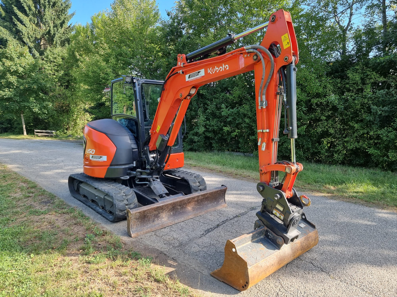 KUBOTA U 50-5 - Mini excavator: picture 4 KUBOTA U 50-5 - Mini excavator: picture 4