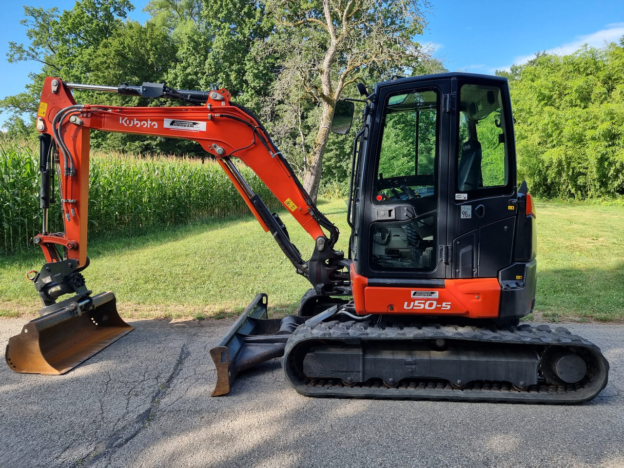 KUBOTA U 50-5 - Mini excavator: picture 1 KUBOTA U 50-5 - Mini excavator: picture 1