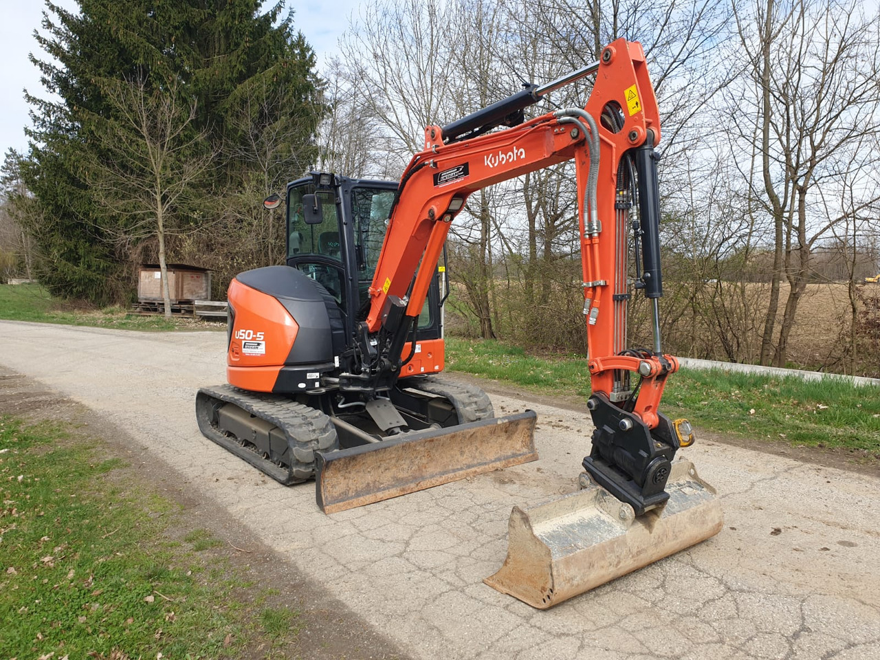 KUBOTA U 50-5 - Mini excavator: picture 4 KUBOTA U 50-5 - Mini excavator: picture 4