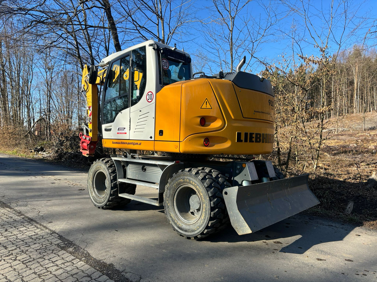 LIEBHERR A 910 Compact Litronic - Wheel excavator: picture 5 LIEBHERR A 910 Compact Litronic - Wheel excavator: picture 5