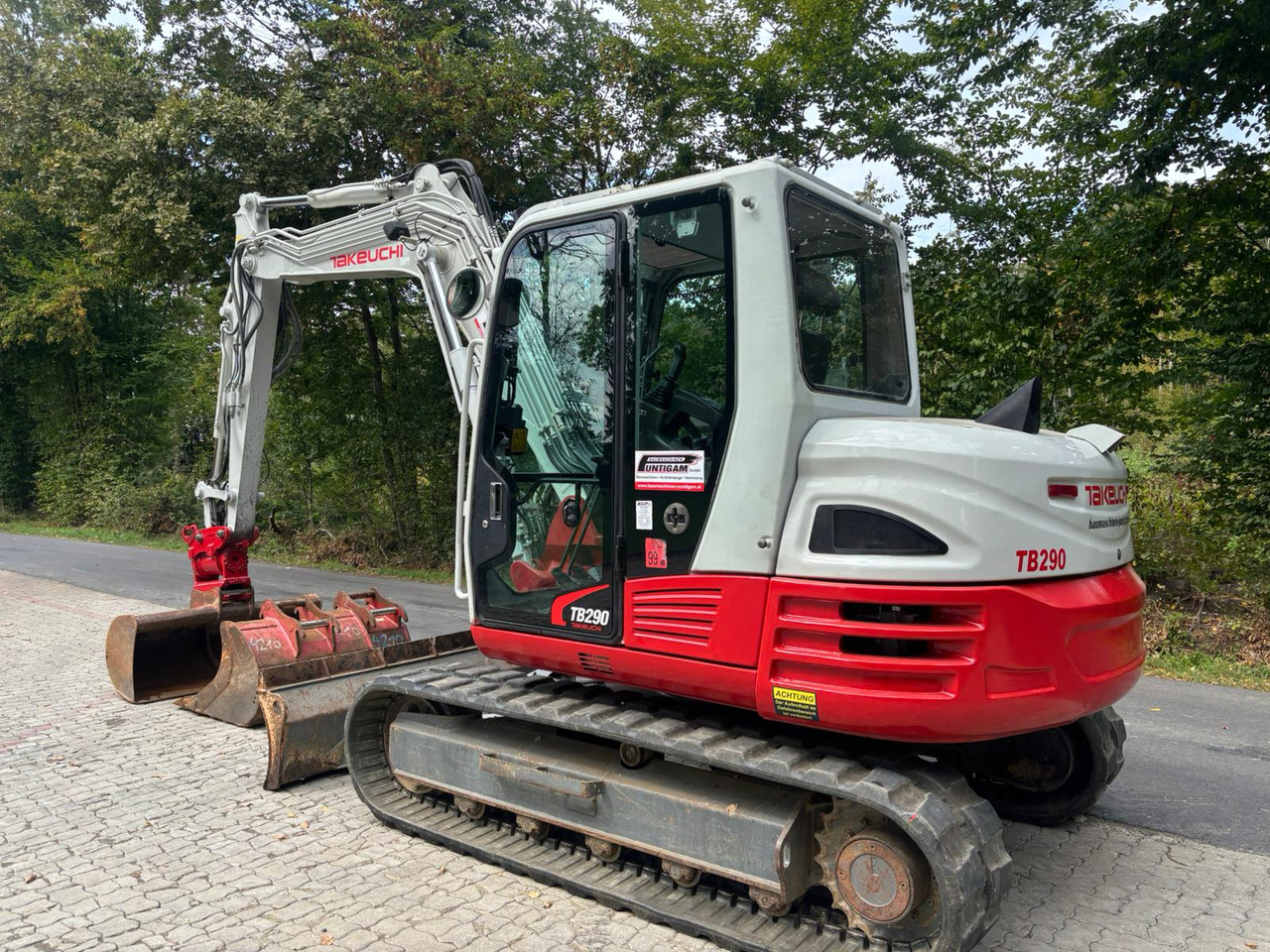 TAKEUCHI TB 290 - Mini excavator: picture 5 TAKEUCHI TB 290 - Mini excavator: picture 5