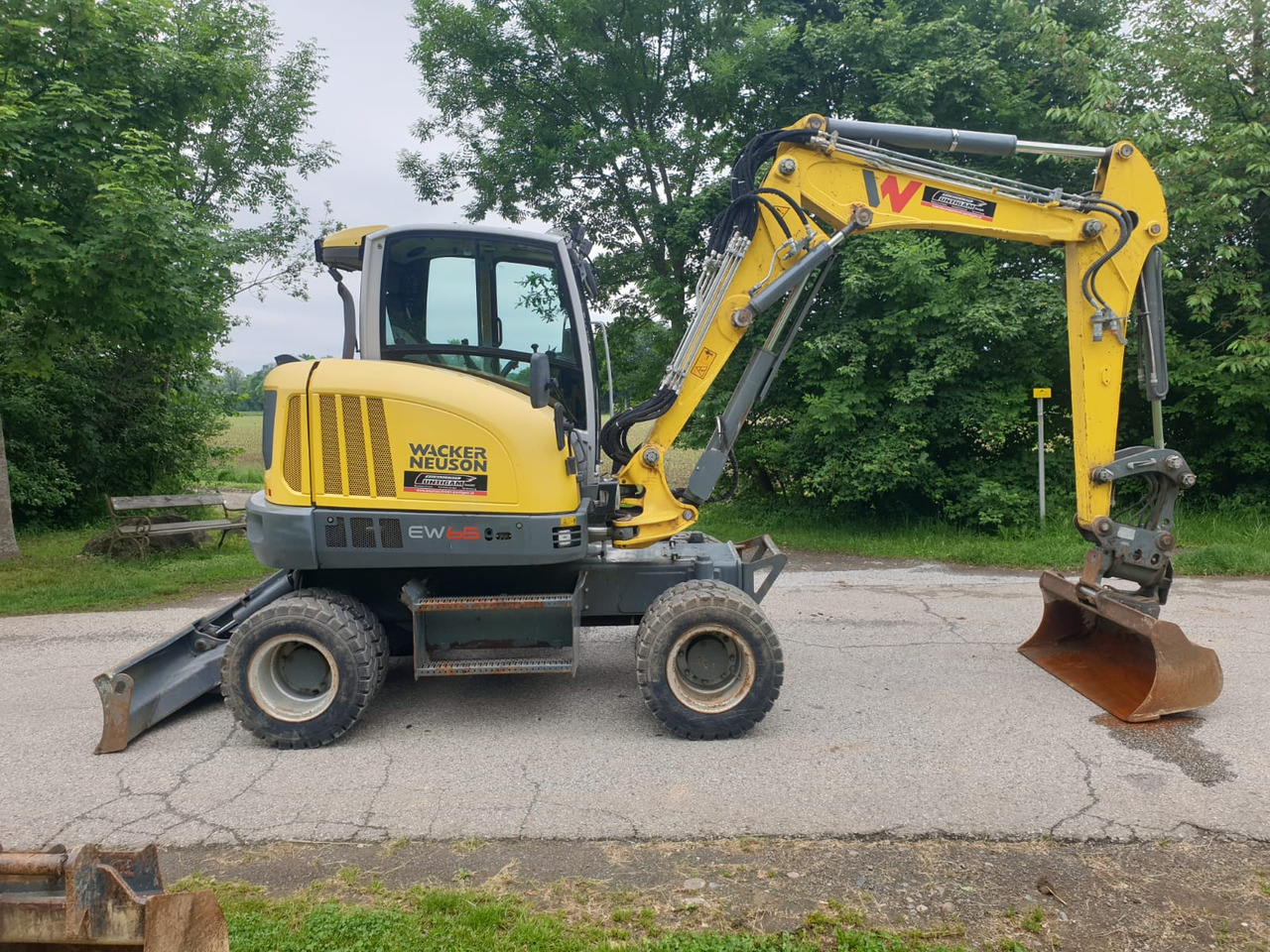 Wacker Neuson EW 65 - Wheel excavator: picture 2 Wacker Neuson EW 65 - Wheel excavator: picture 2