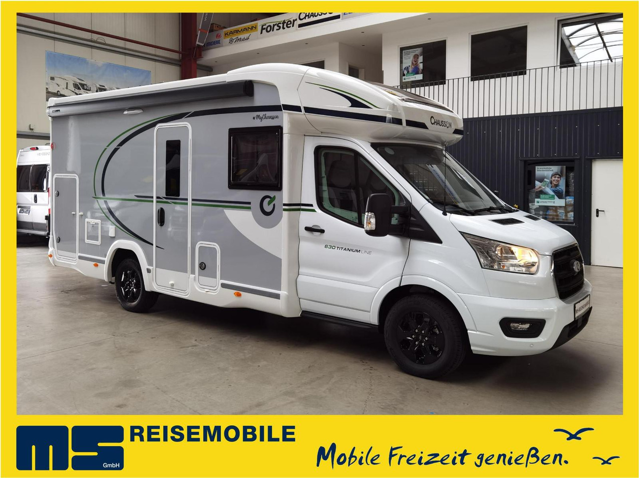 Chausson 630 TITANIUM / - 2026 - / EINZEL.- HUBBETTEN - Semi-integrated motorhome: picture 1 Chausson 630 TITANIUM / - 2026 - / EINZEL.- HUBBETTEN - Semi-integrated motorhome: picture 1