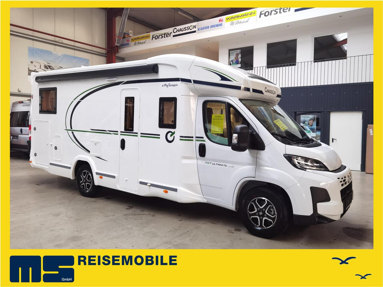 Chausson 797 ULTIMATE / -2026- / 180PS-8G. / EINZELBETTEN - Semi-integrated motorhome: picture 1 Chausson 797 ULTIMATE / -2026- / 180PS-8G. / EINZELBETTEN - Semi-integrated motorhome: picture 1
