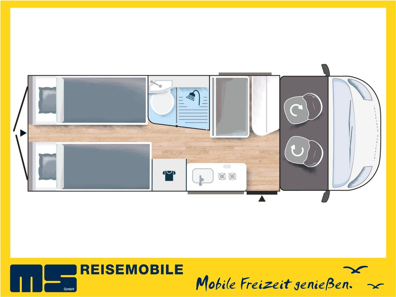 Chausson V697 FIRST LINE / ZUBEHÖR - PAKET / EINZELBETTEN - Camper van: picture 2 Chausson V697 FIRST LINE / ZUBEHÖR - PAKET / EINZELBETTEN - Camper van: picture 2