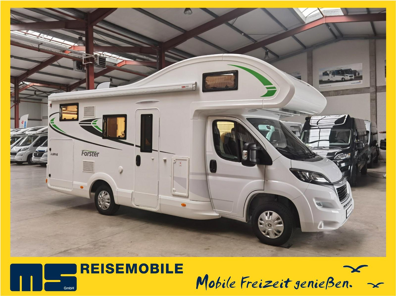 Forster A 699 HB /140PS / ZUBEHÖR - PAKET / 6x SITZP. - Alcove motorhome: picture 1 Forster A 699 HB /140PS / ZUBEHÖR - PAKET / 6x SITZP. - Alcove motorhome: picture 1