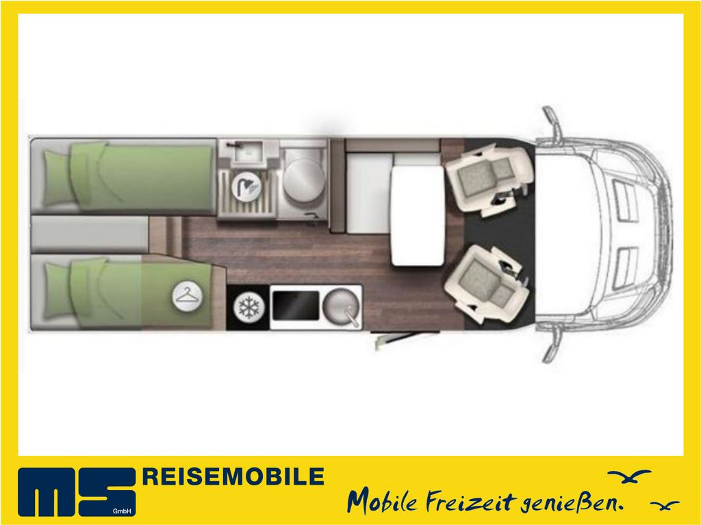 Forster T 669 EBN COUPÈ / -2025-/165PS/ SILVER - EDITION - Semi-integrated motorhome: picture 2 Forster T 669 EBN COUPÈ / -2025-/165PS/ SILVER - EDITION - Semi-integrated motorhome: picture 2