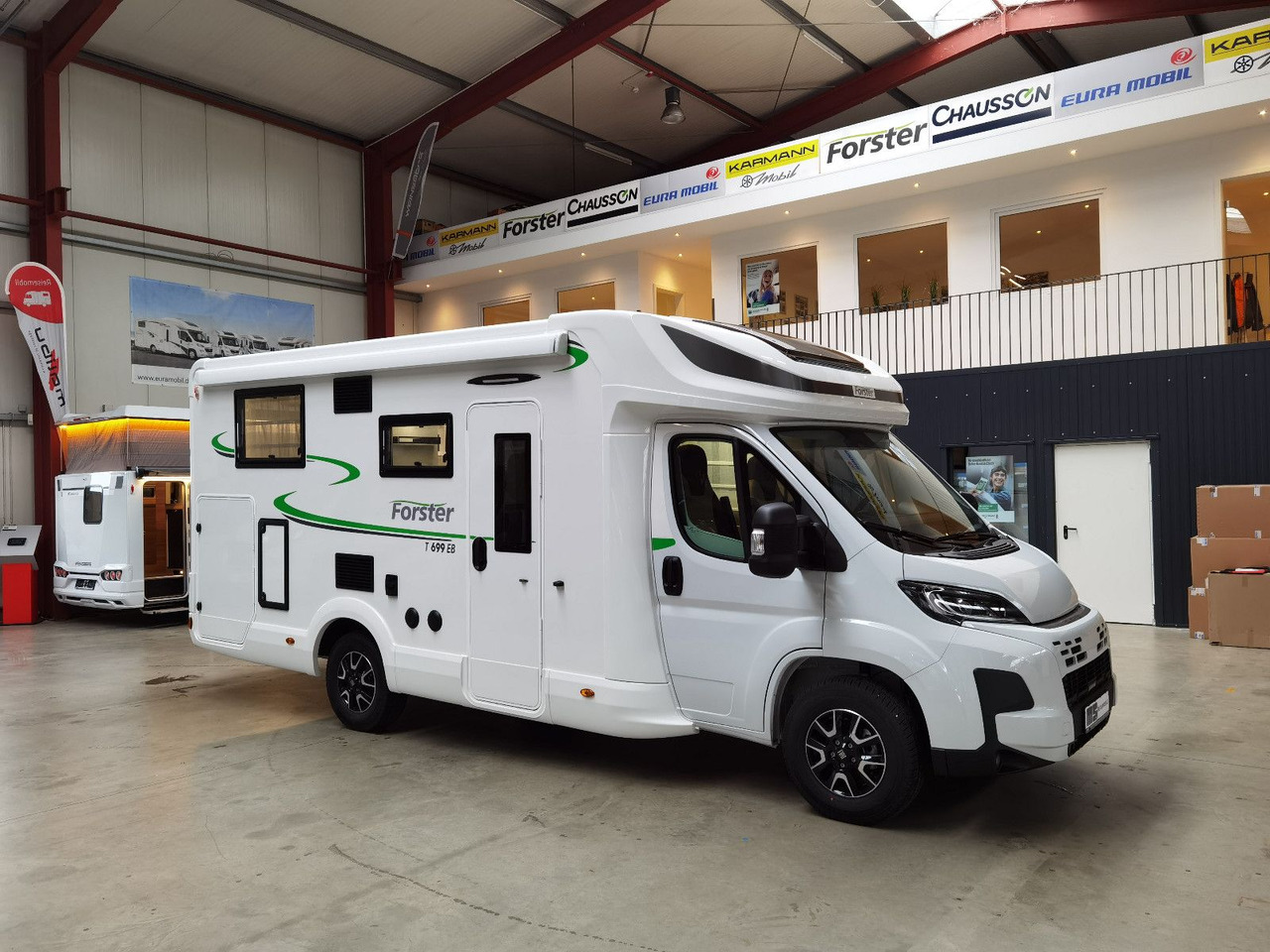 Forster T 699 EB /MODELL 2025/EINZELBETT/AUTOMATIK - Semi-integrated motorhome: picture 4 Forster T 699 EB /MODELL 2025/EINZELBETT/AUTOMATIK - Semi-integrated motorhome: picture 4