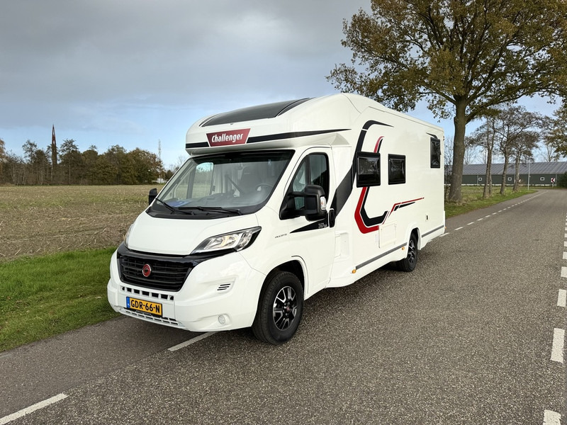 Semi-integrated motorhome Fiat Challenger Mageo 367 GA VIP 2.3 Multijet 130PK Enkele bedden + Hefbed 2018 Euro 6 MARGE APK 11-2025: picture 1