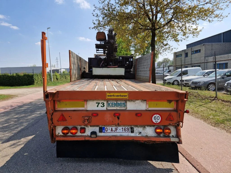 Dropside/ Flatbed semi-trailer Pacton 3 AS ZONDER KRAAN / SANS GRUE: picture 6