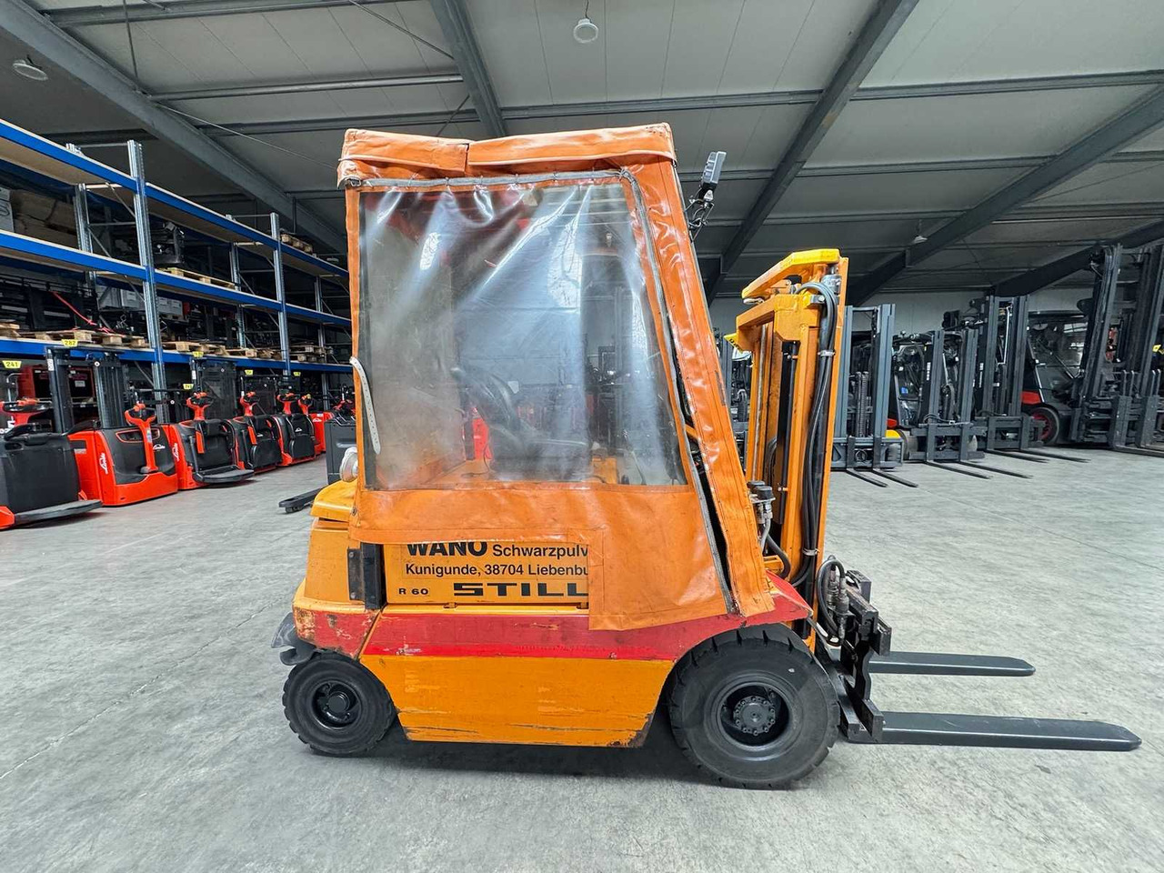 06/2011 1987 STILL EFG2 2,000KG FREE LIFT DUPLEX 3RD + 4TH VALVE ELECTRIC FORKLIFT - Forklift: picture 4 06/2011 1987 STILL EFG2 2,000KG FREE LIFT DUPLEX 3RD + 4TH VALVE ELECTRIC FORKLIFT - Forklift: picture 4