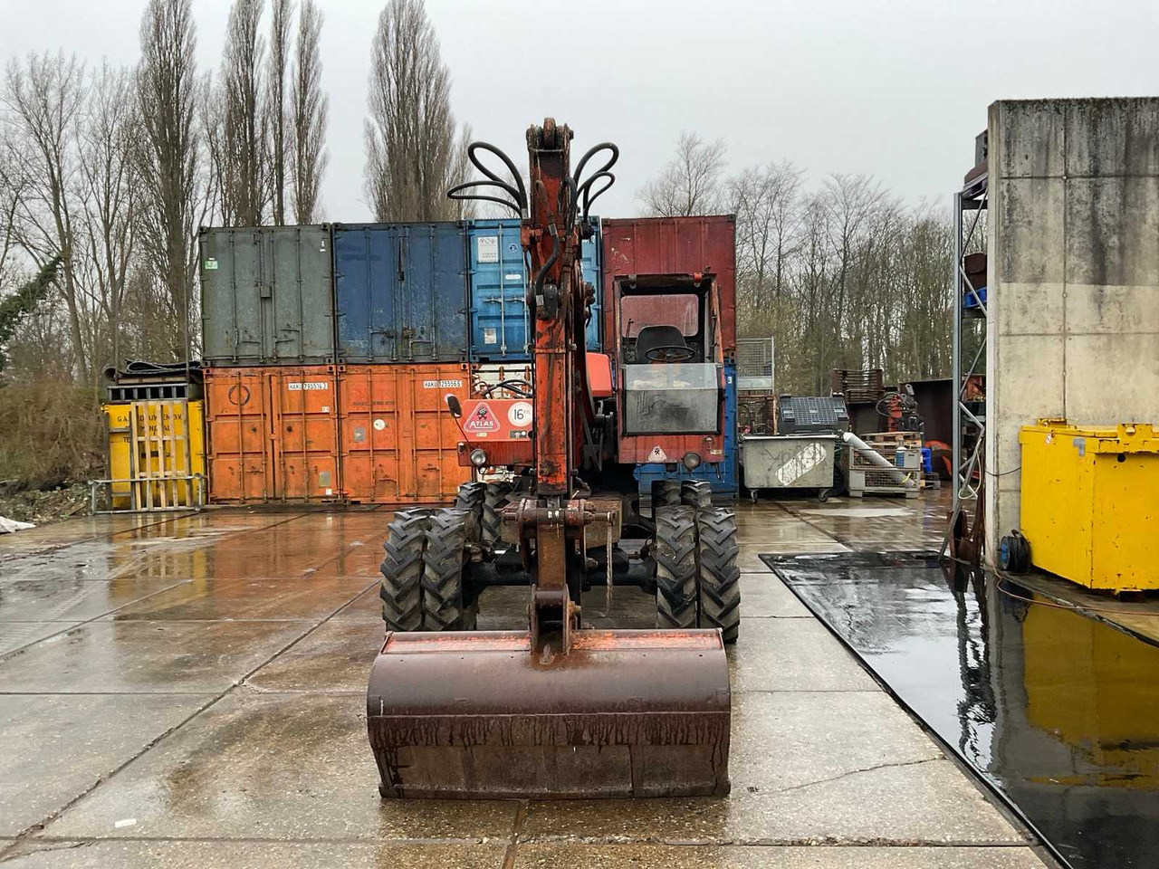 1970 ATLAS AB1202 WHEELED EXCAVATOR - Wheel excavator: picture 2 1970 ATLAS AB1202 WHEELED EXCAVATOR - Wheel excavator: picture 2