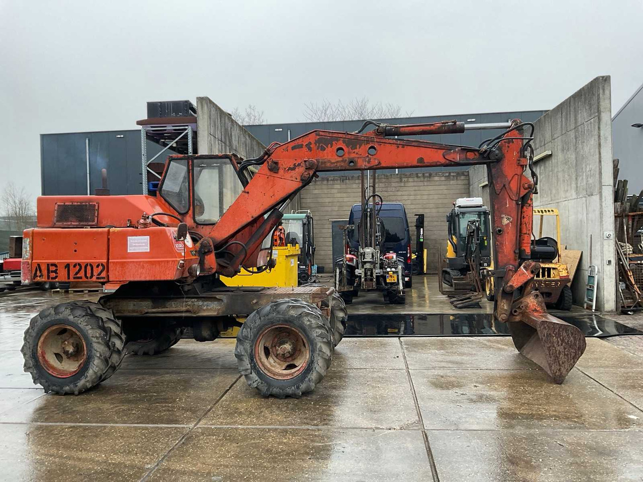 1970 ATLAS AB1202 WHEELED EXCAVATOR - Wheel excavator: picture 4 1970 ATLAS AB1202 WHEELED EXCAVATOR - Wheel excavator: picture 4