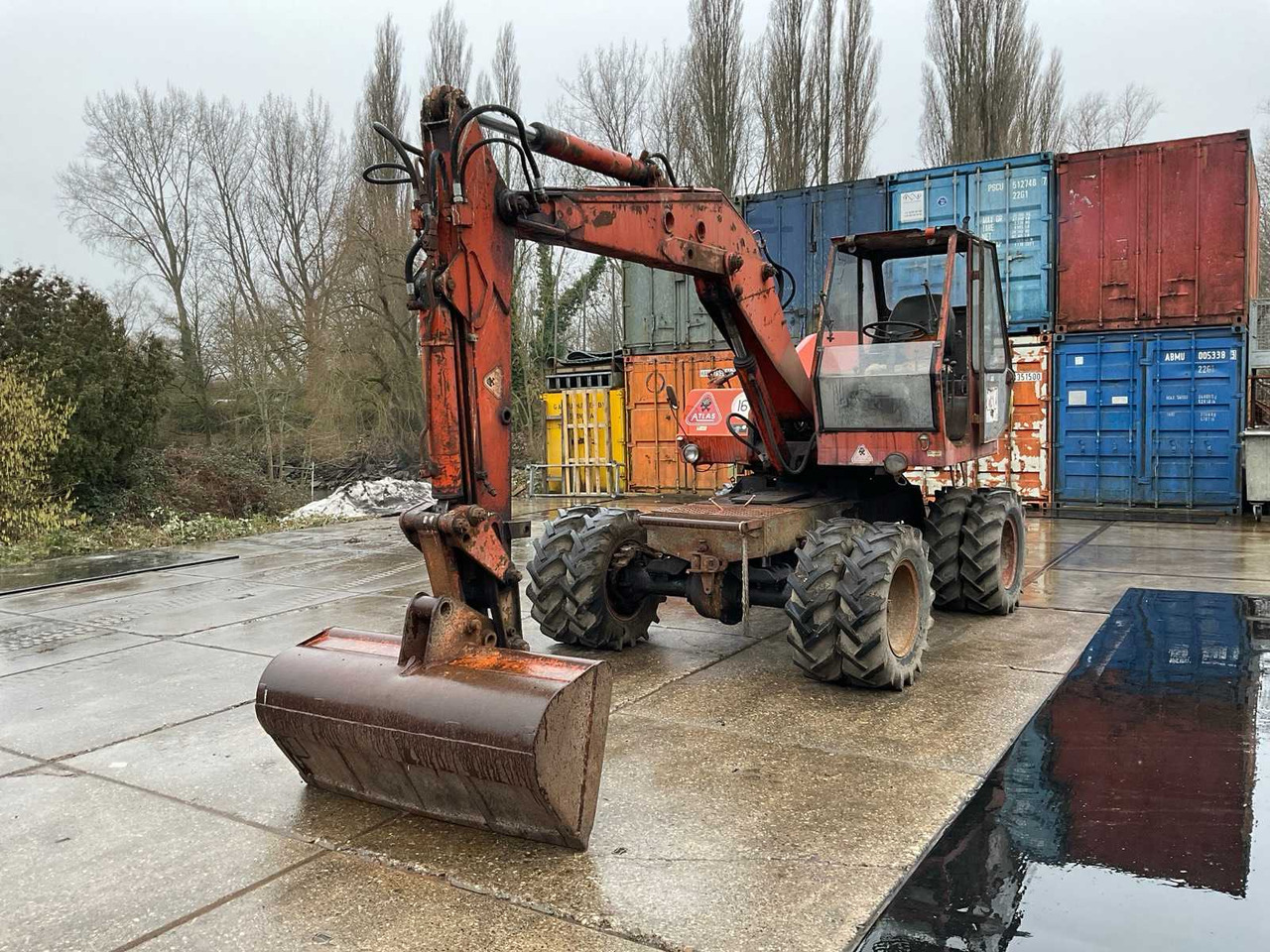 1970 ATLAS AB1202 WHEELED EXCAVATOR - Wheel excavator: picture 1 1970 ATLAS AB1202 WHEELED EXCAVATOR - Wheel excavator: picture 1