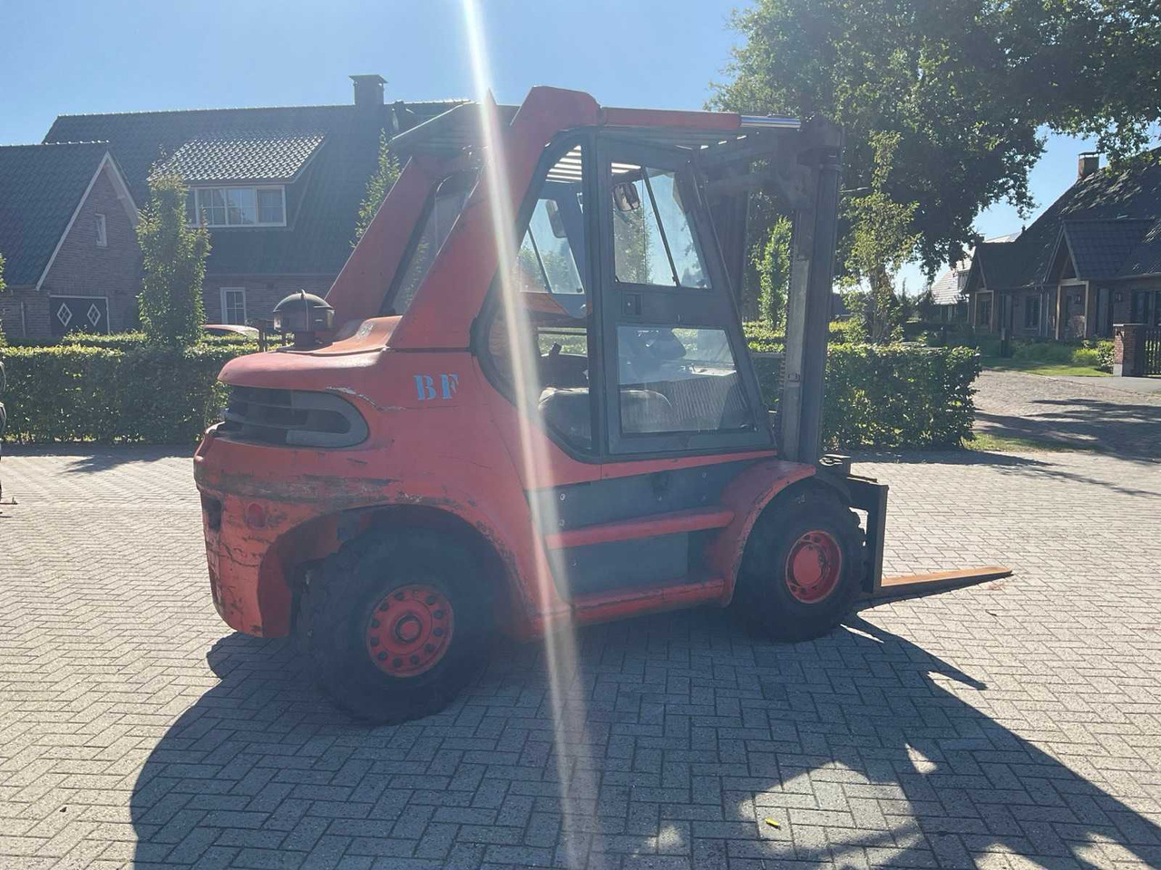 1995 LINDE H80 D FORKLIFT - Forklift: picture 4 1995 LINDE H80 D FORKLIFT - Forklift: picture 4