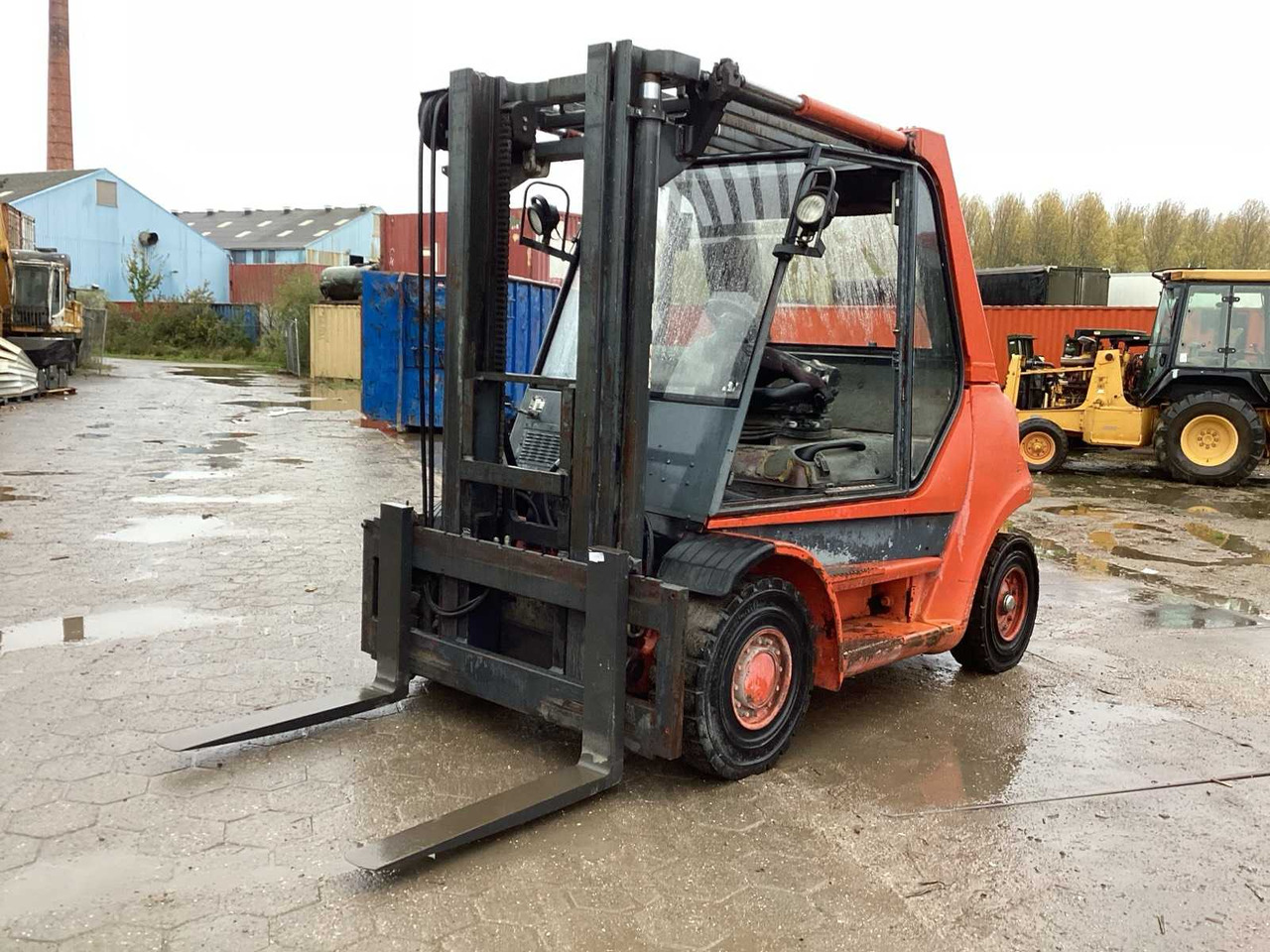 1996 LINDE H 80D FORKLIFT - Forklift: picture 1 1996 LINDE H 80D FORKLIFT - Forklift: picture 1