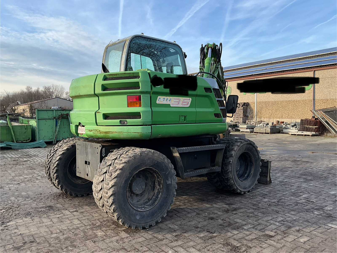 2007 NEW HOLLAND MH 3.6 WHEELED EXCAVATOR - Wheel excavator: picture 3 2007 NEW HOLLAND MH 3.6 WHEELED EXCAVATOR - Wheel excavator: picture 3