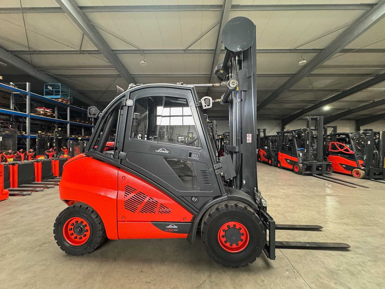 Forklift 2015 LINDE H50D 5,000KG TRIPLEX 666CM 3+4TH VALVE DIESEL FORKLIFT FORKLIFT 15,862 HOURS.: picture 6