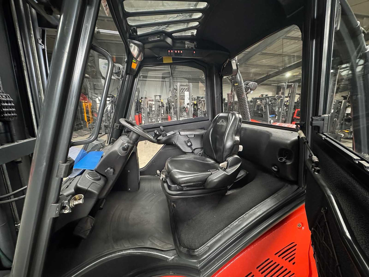 Forklift 2015 LINDE H50D 5,000KG TRIPLEX 666CM 3+4TH VALVE DIESEL FORKLIFT FORKLIFT 15,862 HOURS.: picture 15