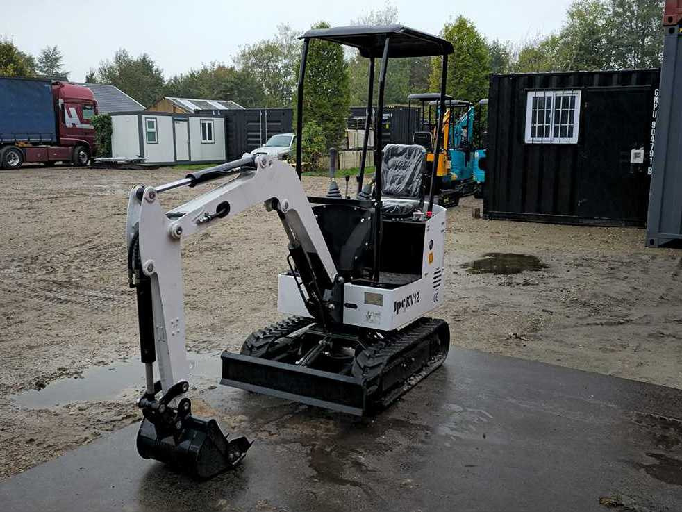 2025 - JPC - KV12 - WHITE - MINI EXCAVATOR - Mini excavator: picture 4 2025 - JPC - KV12 - WHITE - MINI EXCAVATOR - Mini excavator: picture 4