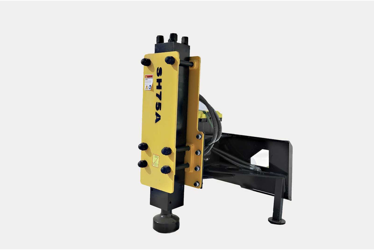 Rhino-cross Hydraulic post driver - Attachment for Construction machinery: picture 2 Rhino-cross Hydraulic post driver - Attachment for Construction machinery: picture 2
