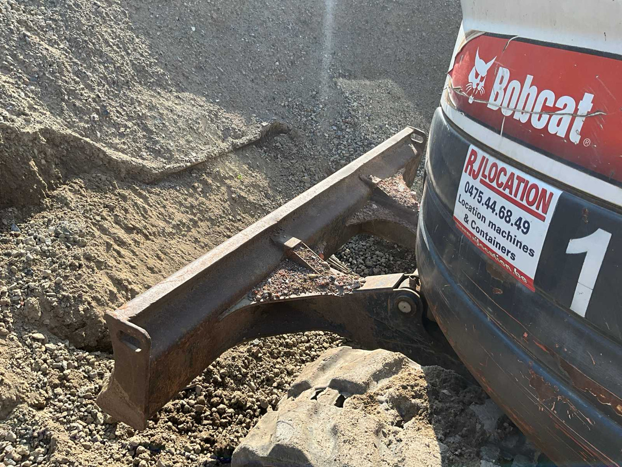 Crawler excavator BOBCAT: picture 13