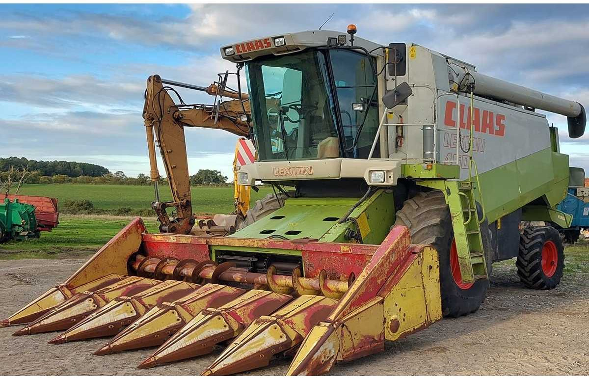 CLAAS - 2001 - LEXION 460 - COMBINE HARVESTER - Combine harvester: picture 3 CLAAS - 2001 - LEXION 460 - COMBINE HARVESTER - Combine harvester: picture 3