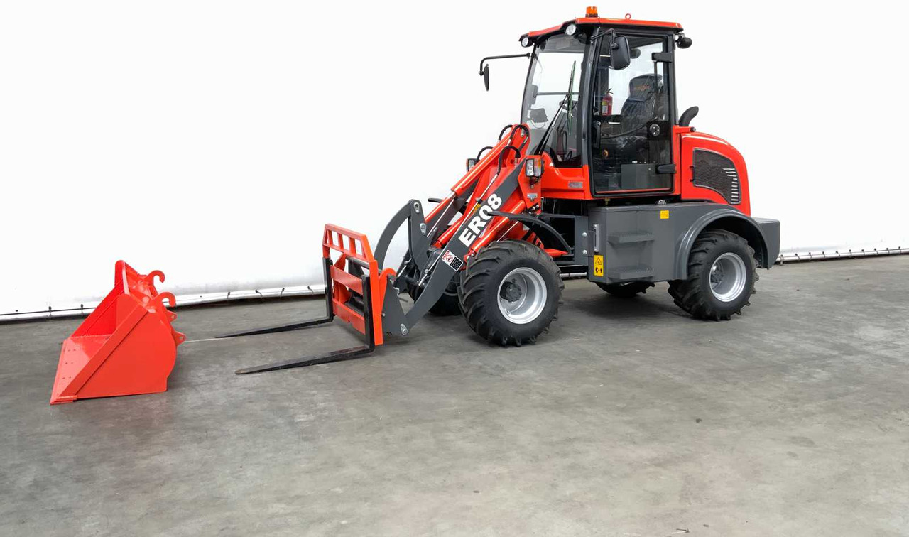 EVERUN - 2025 - ER08 - ARTICULATED WHEEL LOADER WITH QUICK COUPLER - Wheel loader: picture 1 EVERUN - 2025 - ER08 - ARTICULATED WHEEL LOADER WITH QUICK COUPLER - Wheel loader: picture 1
