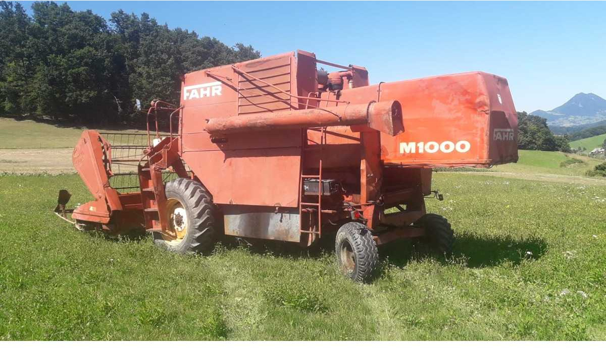 FAHR - M1000 - COMBINE HARVESTER - 1980 - Combine harvester: picture 4 FAHR - M1000 - COMBINE HARVESTER - 1980 - Combine harvester: picture 4