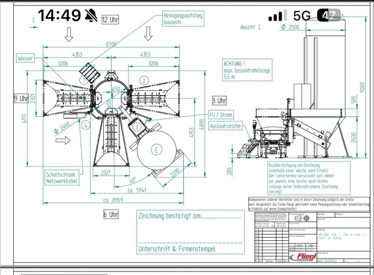 Fliegl Betontankstelle / Bock Silosysteme Fliegl BTS – The Mobile Mixing Plant / Bock WSS 32.5 - Concrete plant: picture 3 Fliegl Betontankstelle / Bock Silosysteme Fliegl BTS – The Mobile Mixing Plant / Bock WSS 32.5 - Concrete plant: picture 3