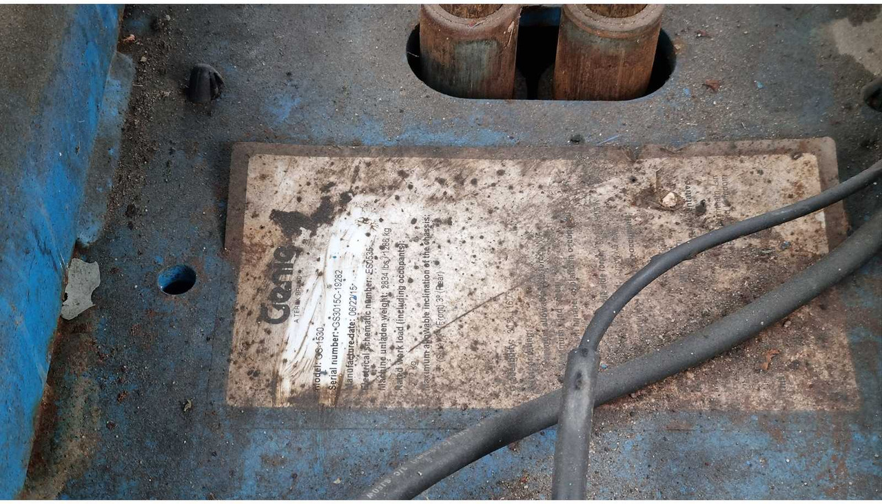 Aerial platform GENIE - GS-1530 - AERIAL WORK PLATFORMS - 2015 (77293888): picture 19