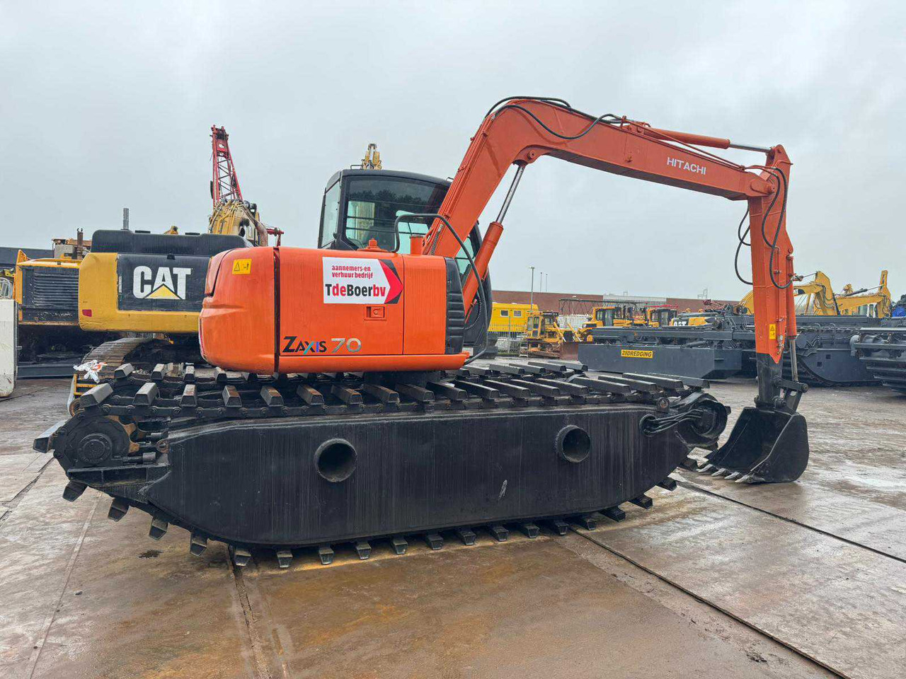 HITACHI ZX70 AMPHIBIOUS EXCAVATOR 355 HOURS - Excavator: picture 2 HITACHI ZX70 AMPHIBIOUS EXCAVATOR 355 HOURS - Excavator: picture 2