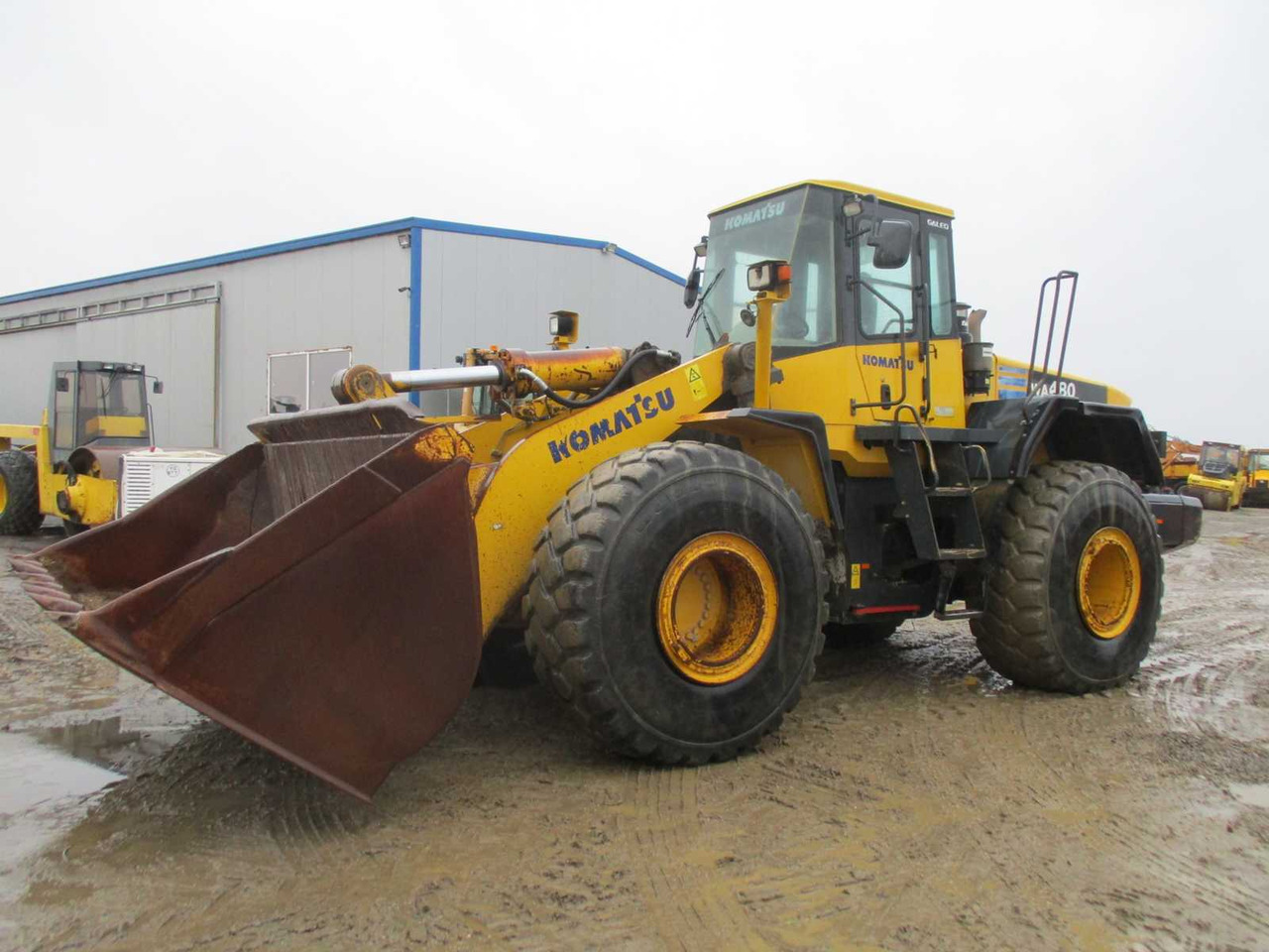 KOMATSU WA 480 5H WHEEL LOADER - Wheel loader: picture 1 KOMATSU WA 480 5H WHEEL LOADER - Wheel loader: picture 1