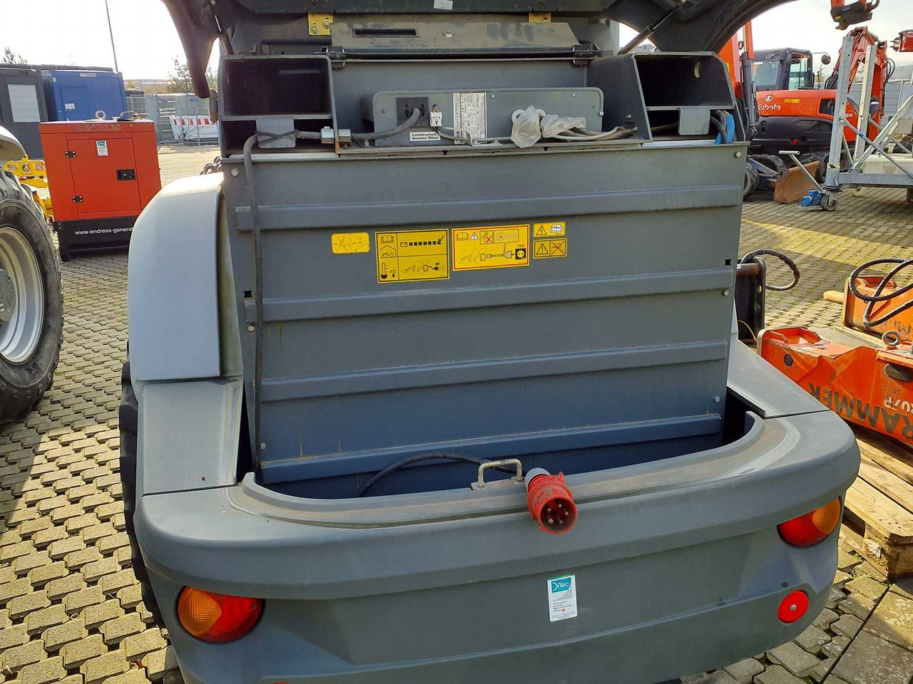 KRAMER 5055E KRAMER WHEEL LOADER ELECTRIC, WHEEL LOADER - Wheel loader: picture 2 KRAMER 5055E KRAMER WHEEL LOADER ELECTRIC, WHEEL LOADER - Wheel loader: picture 2