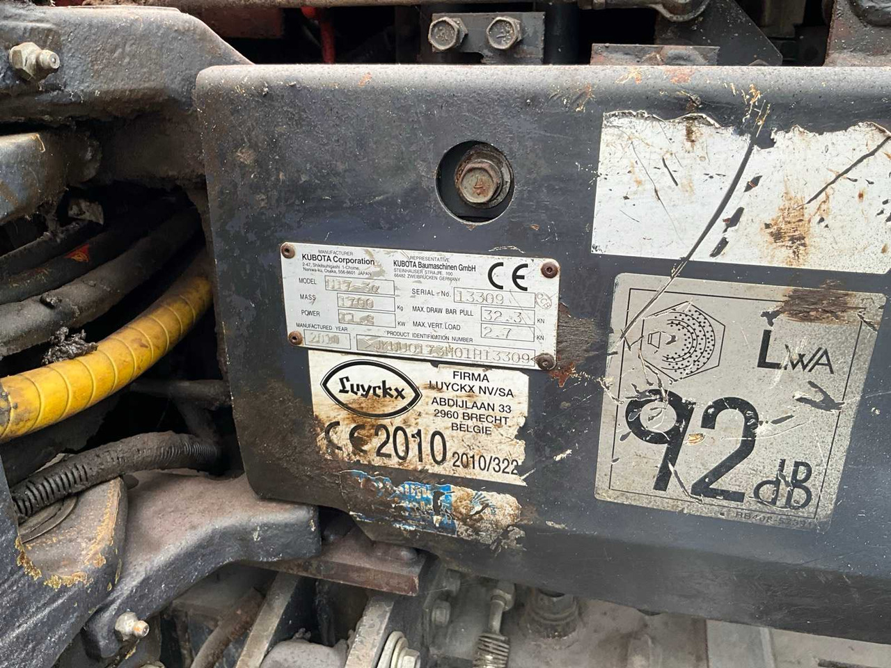 Kubota U17-3 - Mini excavator: picture 5 Kubota U17-3 - Mini excavator: picture 5