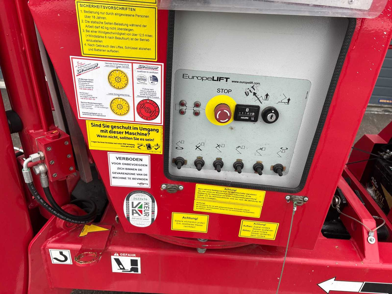 Aerial platform ROTHLEHNER EUROPELIFT - TR15GT - 2020 - AERIAL WORK PLATFORM: picture 7