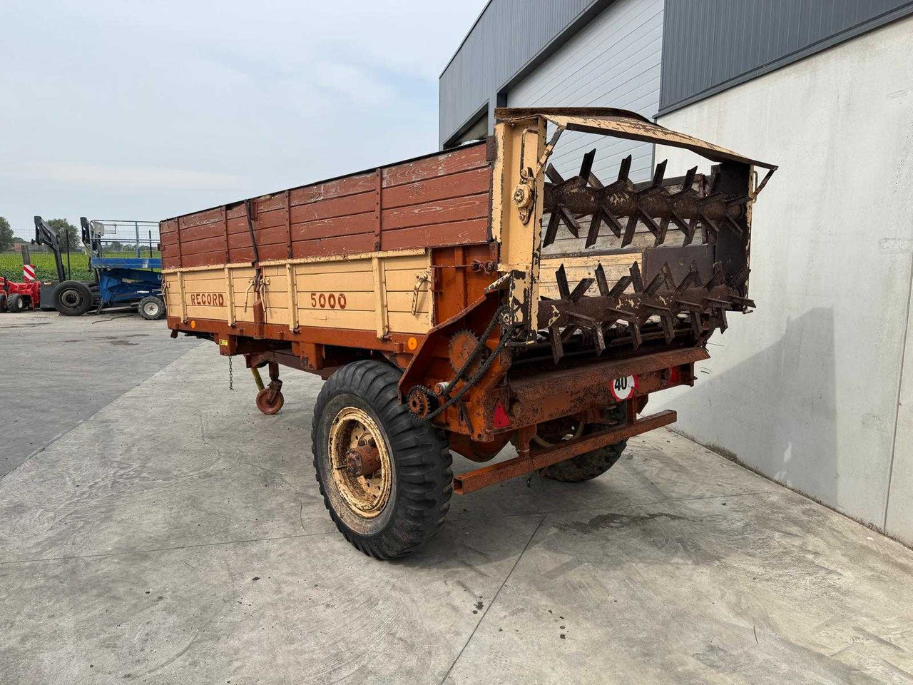 Manure spreader Record S500: picture 8
