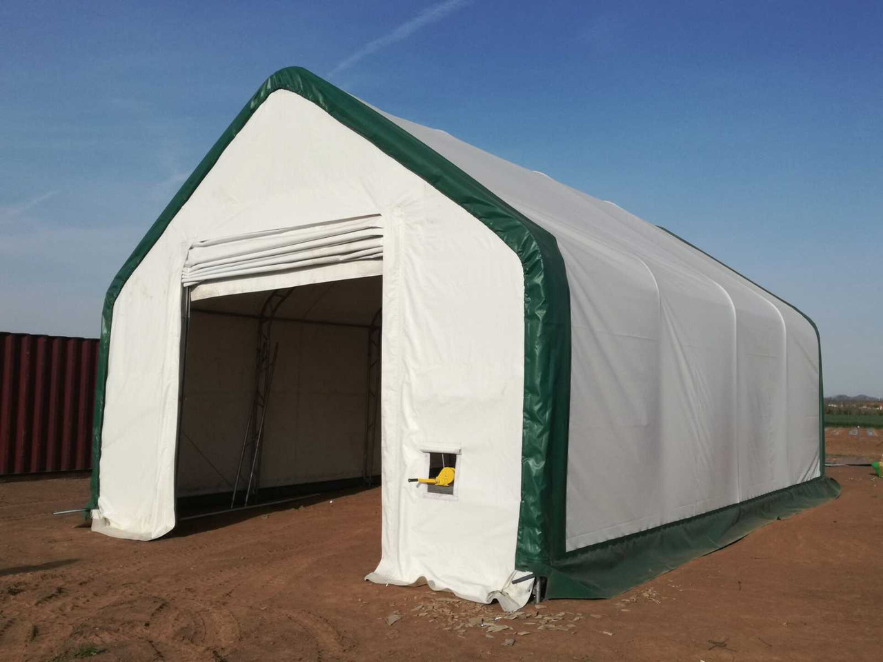 Rhino-Cross-Shelter 5020023DP - 61x15,25x7,015 m - Storage tank: picture 5 Rhino-Cross-Shelter 5020023DP - 61x15,25x7,015 m - Storage tank: picture 5